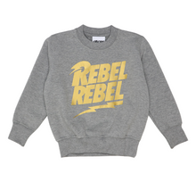 Load image into Gallery viewer, Electric Cow - Rebel Rebel Bowie kids Sweatshirt