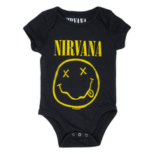 Load image into Gallery viewer, Electric Cow - Nirvana baby grow
